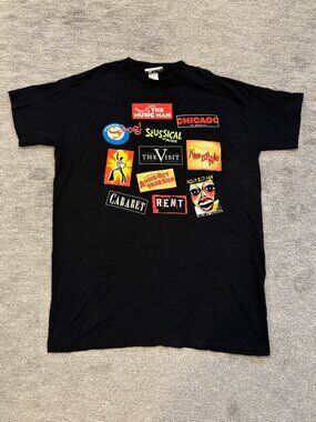 Broadway Shirt - Theater T-Shirt - Chicago - Music Man - Rent - Bloomingdale's